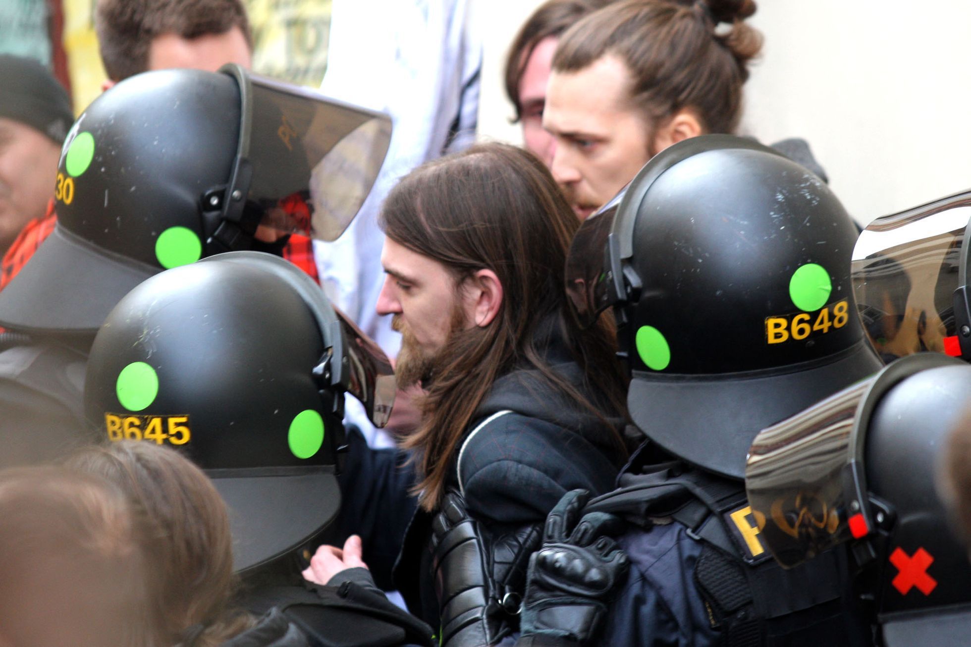Stop islámu. Demonstrace na Hradčanském náměstí