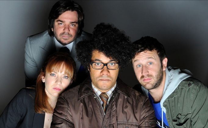 Richard Ayoade a jeho parťáci Ajťáci.