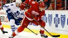 NHL: Toronto Maple Leafs vs. Detroit Red Wings (Nestrašil, Dion Phaneuf)