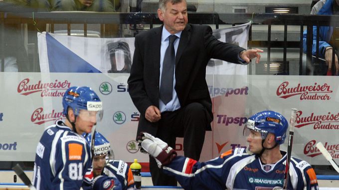 Hlavní trenér slovenského národního týmu Vladimír Vůjtek starší.