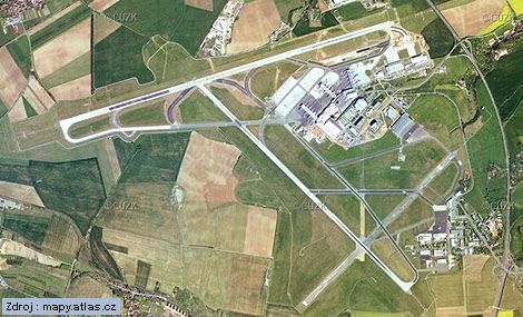 Letiště Ruzyně mapa