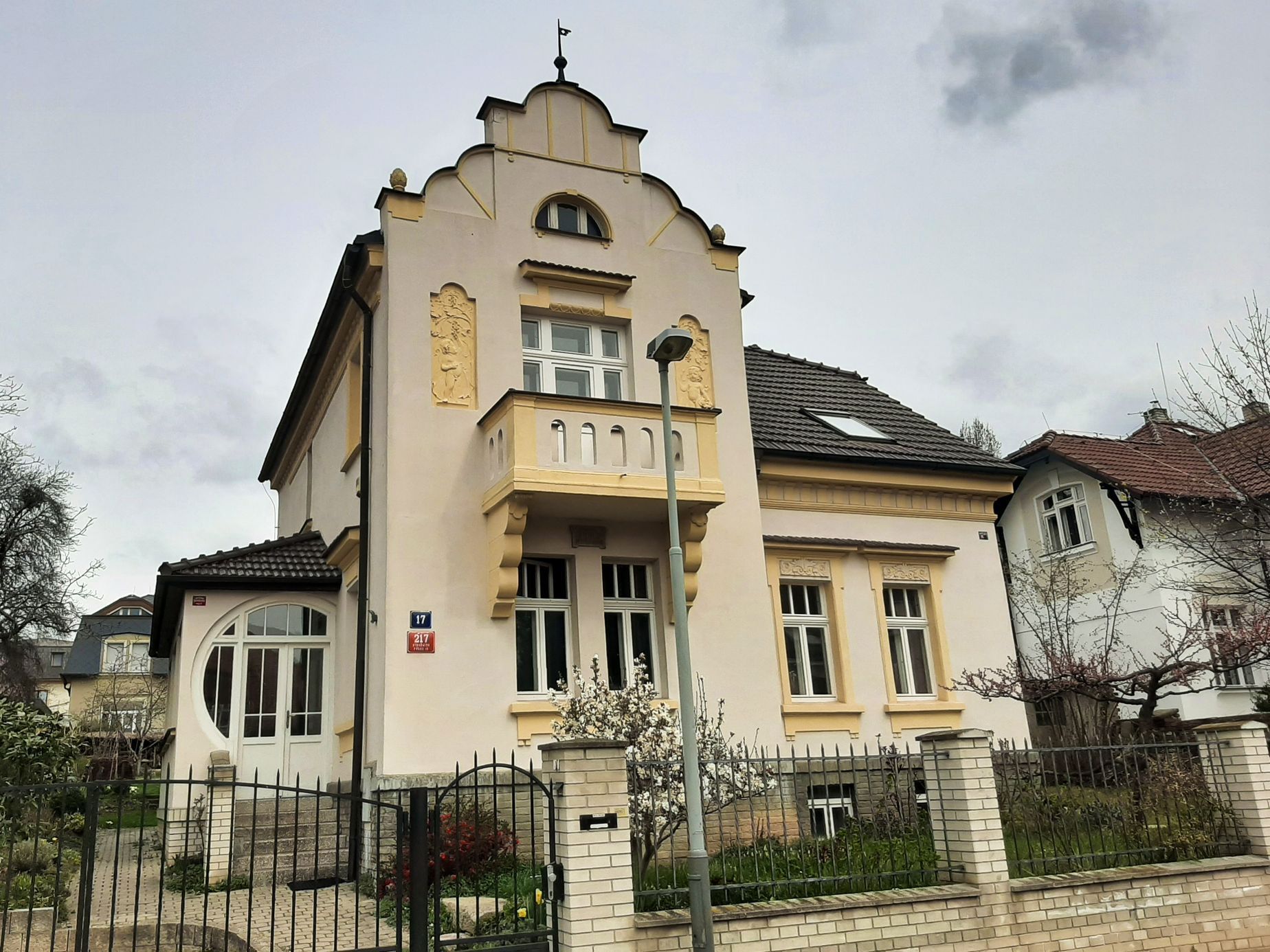 Strašnice, vilová čtvrť