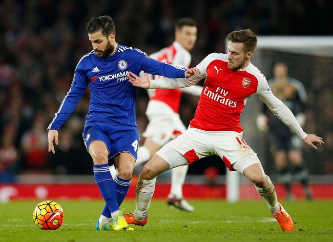 PL, Chelsea-Arsenal: Cesc Fabregas - Aaron Ramsey