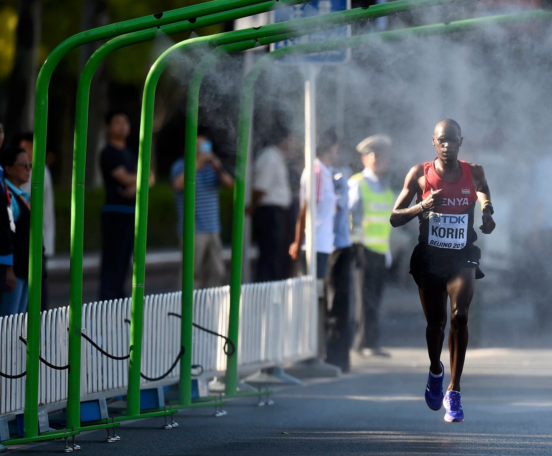 MS v atletice 2015, maraton: Mark Korir, Keňa