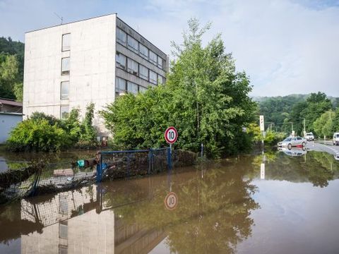 Český Krumlov a Týn nad Vltavou zasáhla blesková povodeň. Škody jsou v milionech