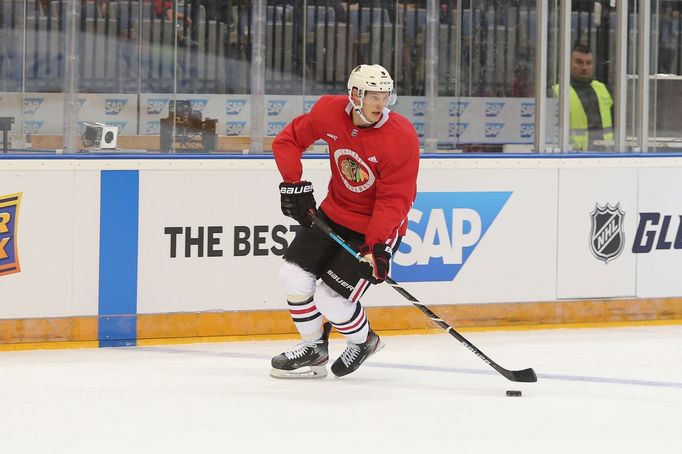 NHL Global Series 2019, Prague, Philadelphia Flyers - Chicago Blackhawks: Dominik Kubalík