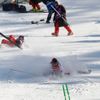 Pád Matthiase Mayera v kombinačním slalomu na ZOH 2018