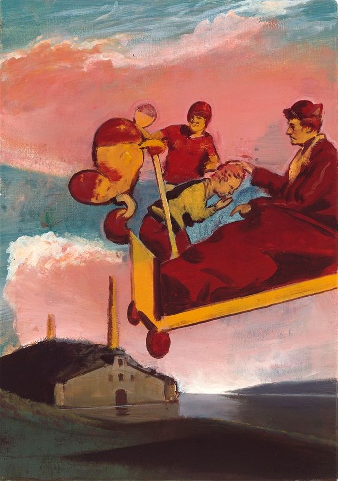 Neo Rauch: Požehnání / Blessing (Segnung), 2009