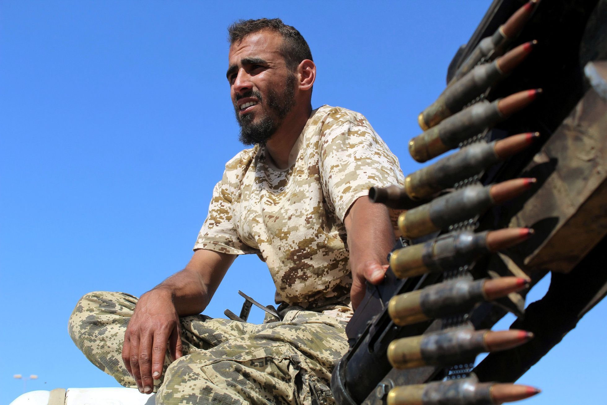 Boje o libyjskou Syrtu, libyjské jednotky