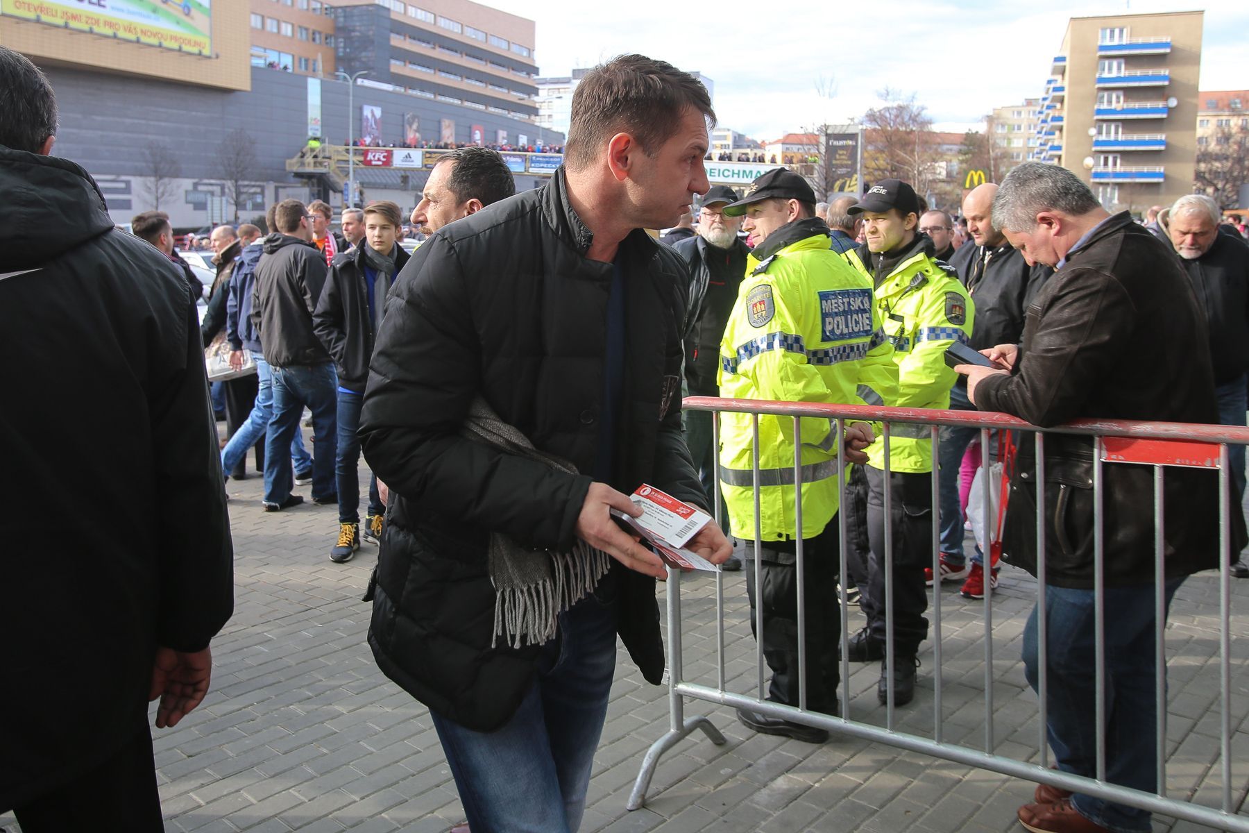 Slavia - Plzeň - VIP fanoušci