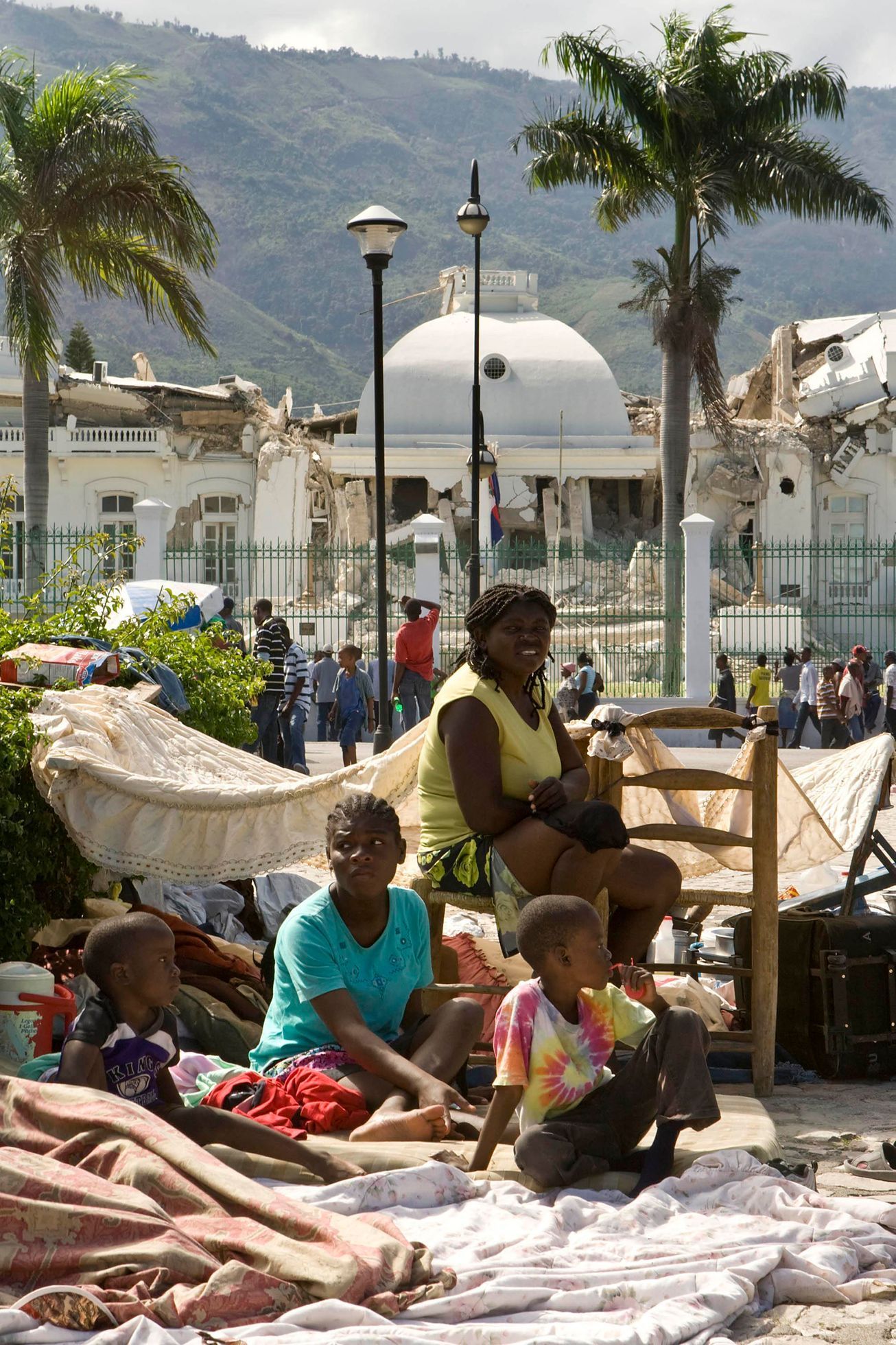 Haiti po zemětřesení-den třetí