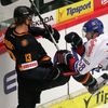 Přípravný zápas, hokej: Česko - Německo (Jakub Petružálek, Christoph Schubert, hit)