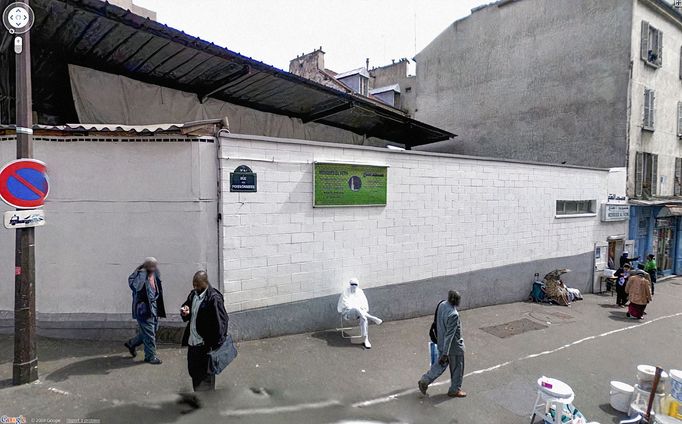 Reprofoto (výřez) z mapovací 3D služby Google Street View, kterou provozuje již 15 let americká společnost Google LLC.