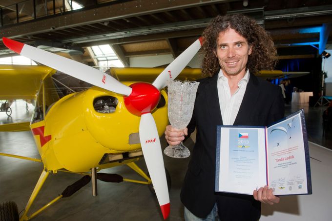 Paraglidista Tomáš Lednik