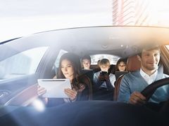 S wi-fi hotspotem v autě lze připojit sedm zařízení naráz