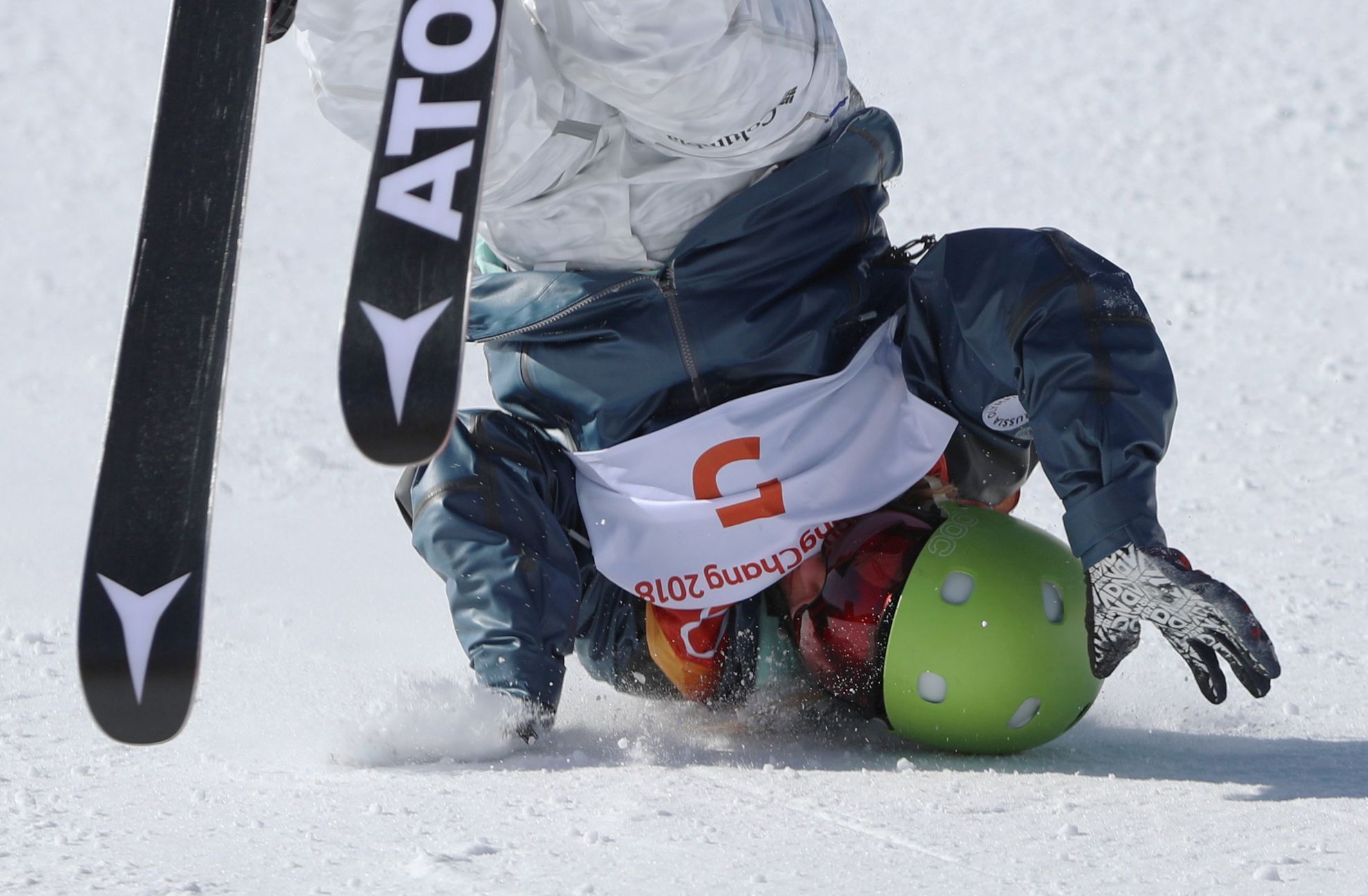 ZOH 2018, slopestyle Ž:  Anastasia Tatalinová z Ruska