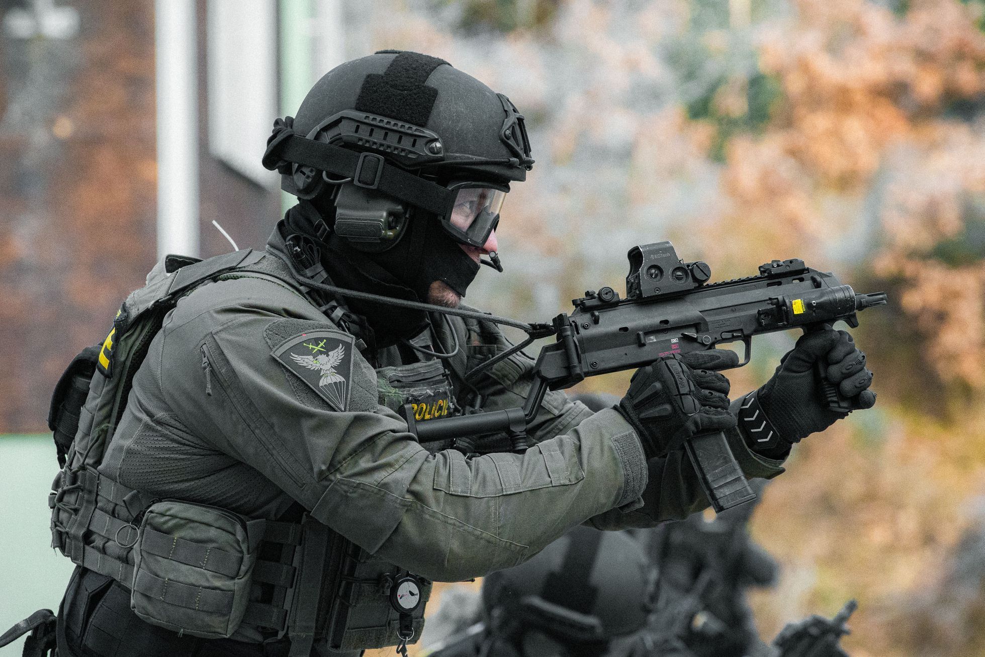 Výcvik URNA, Útvar rychlého nasazení Policie ČR, střelba, dobývání objektu, osvobození rukojmích