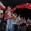 Oslava hokejového titulu - Pardubice