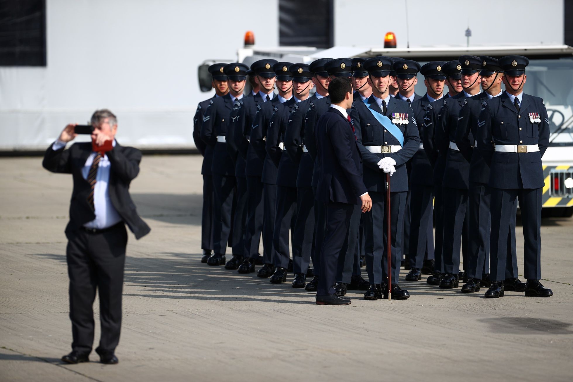 Donald Trump na státní návštěvě Velké Británie
