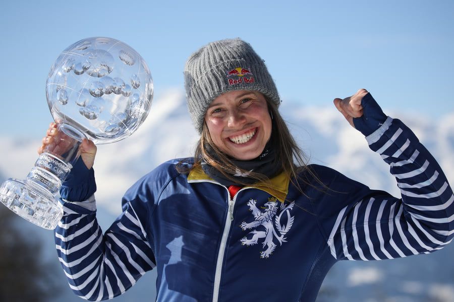 Eva Samková, vítězka Světového poháru 2020-21