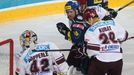 ELH, Sparta - Kladno: Tomáš Pöpperle (42), Karel Kubát (28) - Jan Rudovský  (86)