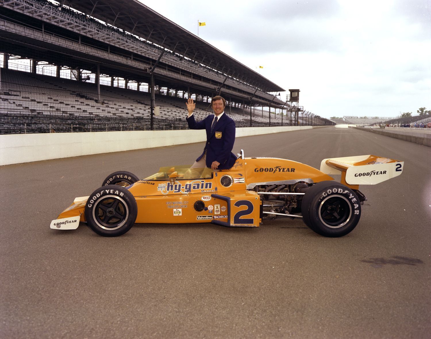 McLaren, 50 let: Johnny Rutherford, McLaren/Offy, Indianapolis 1976