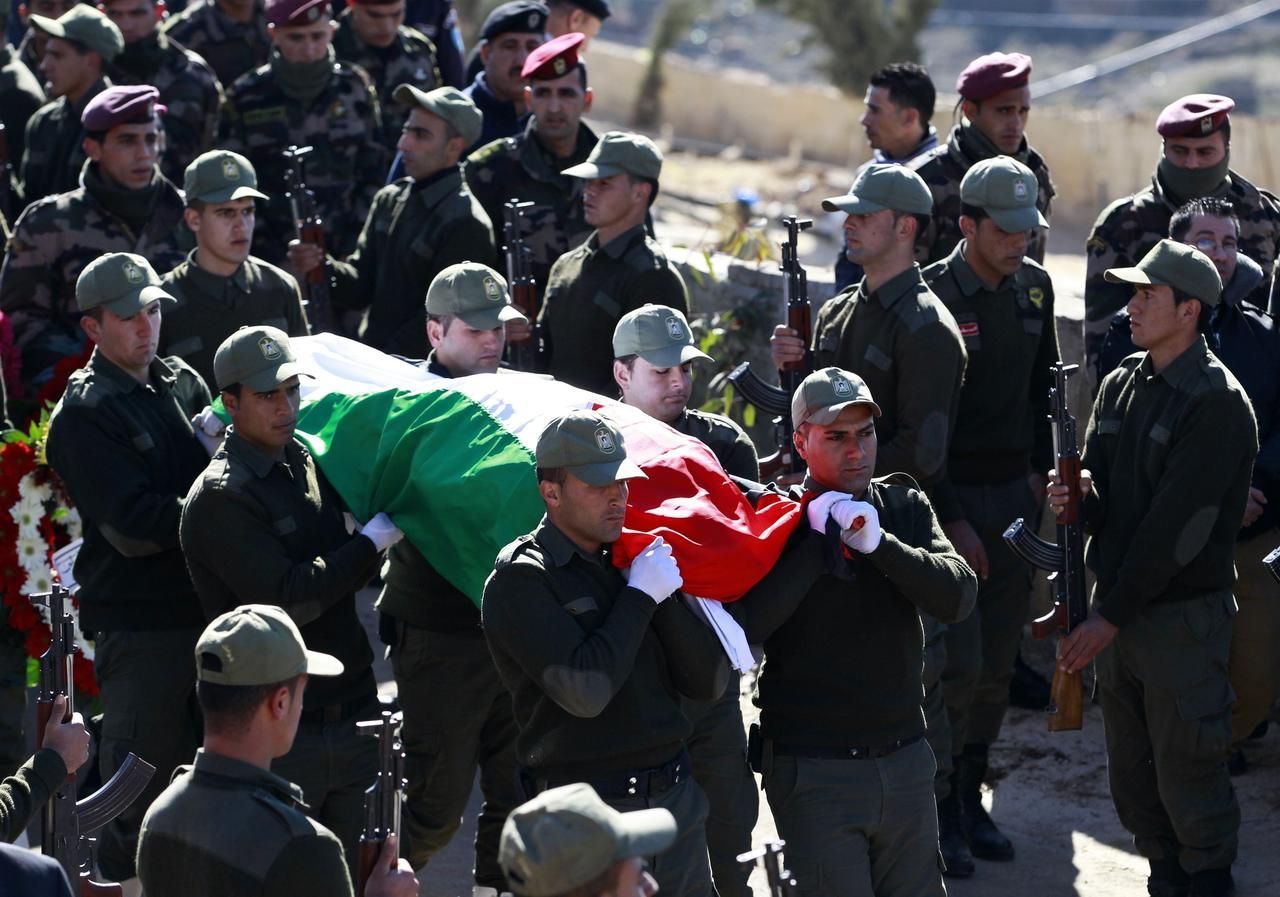 Pohřeb palestinského velvyslance