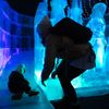 Ledové sochy - výstava Ice Magic.