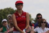 Česká golfistka Klára Spilková v 2. kole Prague Golf Masters.