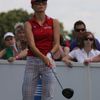 Česká golfistka Klára Spilková v 1. kole Prague Golf Masters
