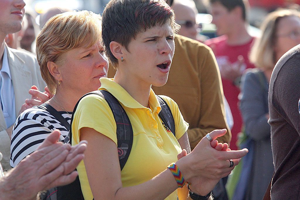 Demonstrace proti odvolání Jiřího Pospíšila