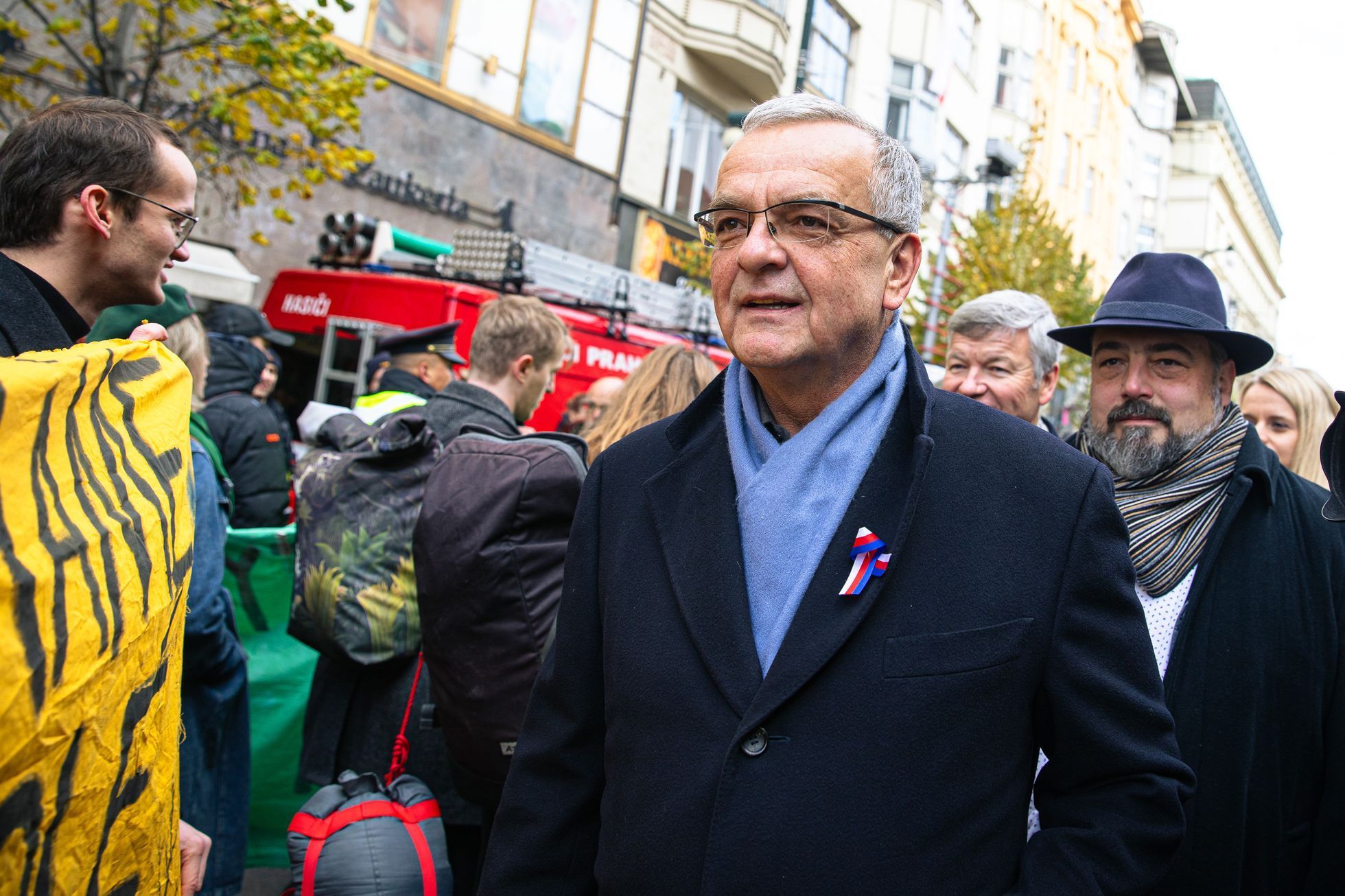 17. listopad 2023, Den boje za svobodu a demokracii, státní svátek, Národní třída
