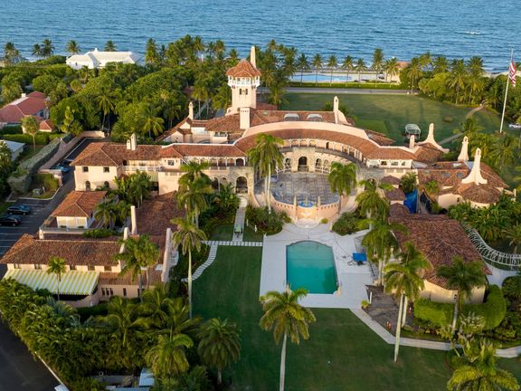 Trumpova floridská rezidence Mar-a-lago.