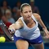 Karolína Plíšková na turnaji v Brisbane