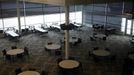 USA - Auto Industry - General Motors Delta Township Assembly Plant in Lansing, Michigan A dining area is seen inside the General Motors Delta Township Assembly plant in Lansing, Mich. on Dec. 03, 2008. On Feb. 17, 2009 General Motors announced that it would cut 47,000 jobs globally (20,000 in the U.S.) by the end of 2009 and close an additional 5 assembly plants by 2012.