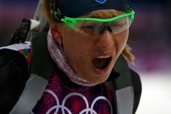 Slovenskou královnou sportu je biatlonistka Kuzminová