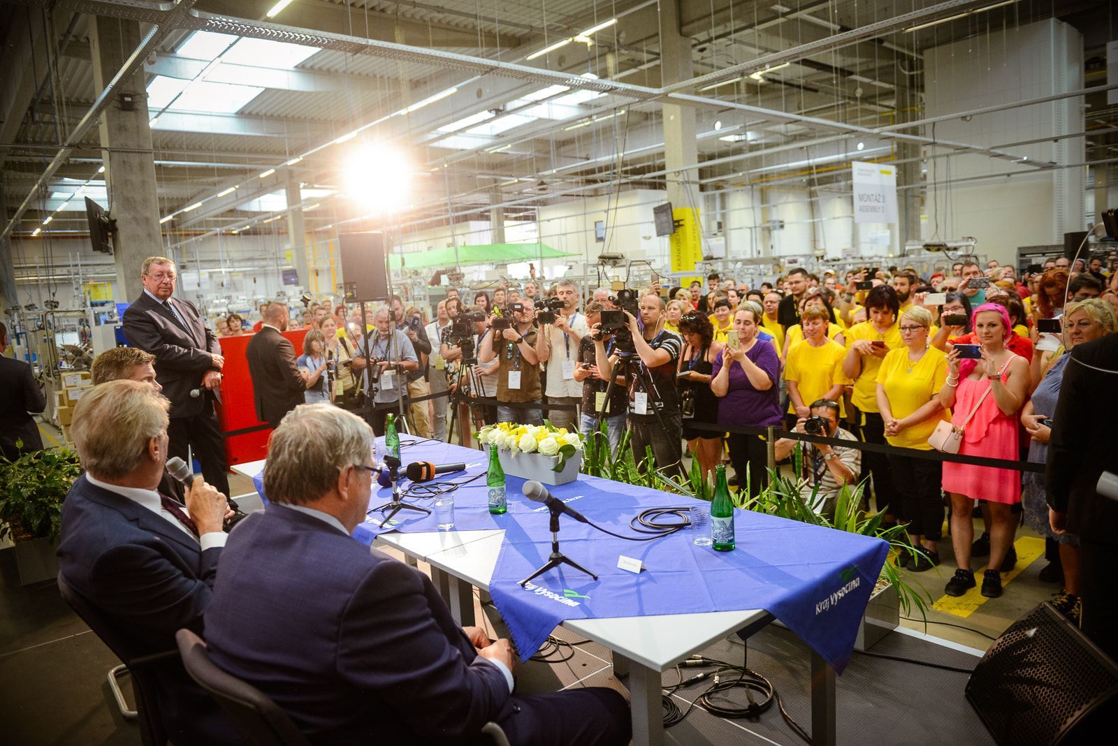 Zeman Vysočina zaměstnanci Fränkische 2019