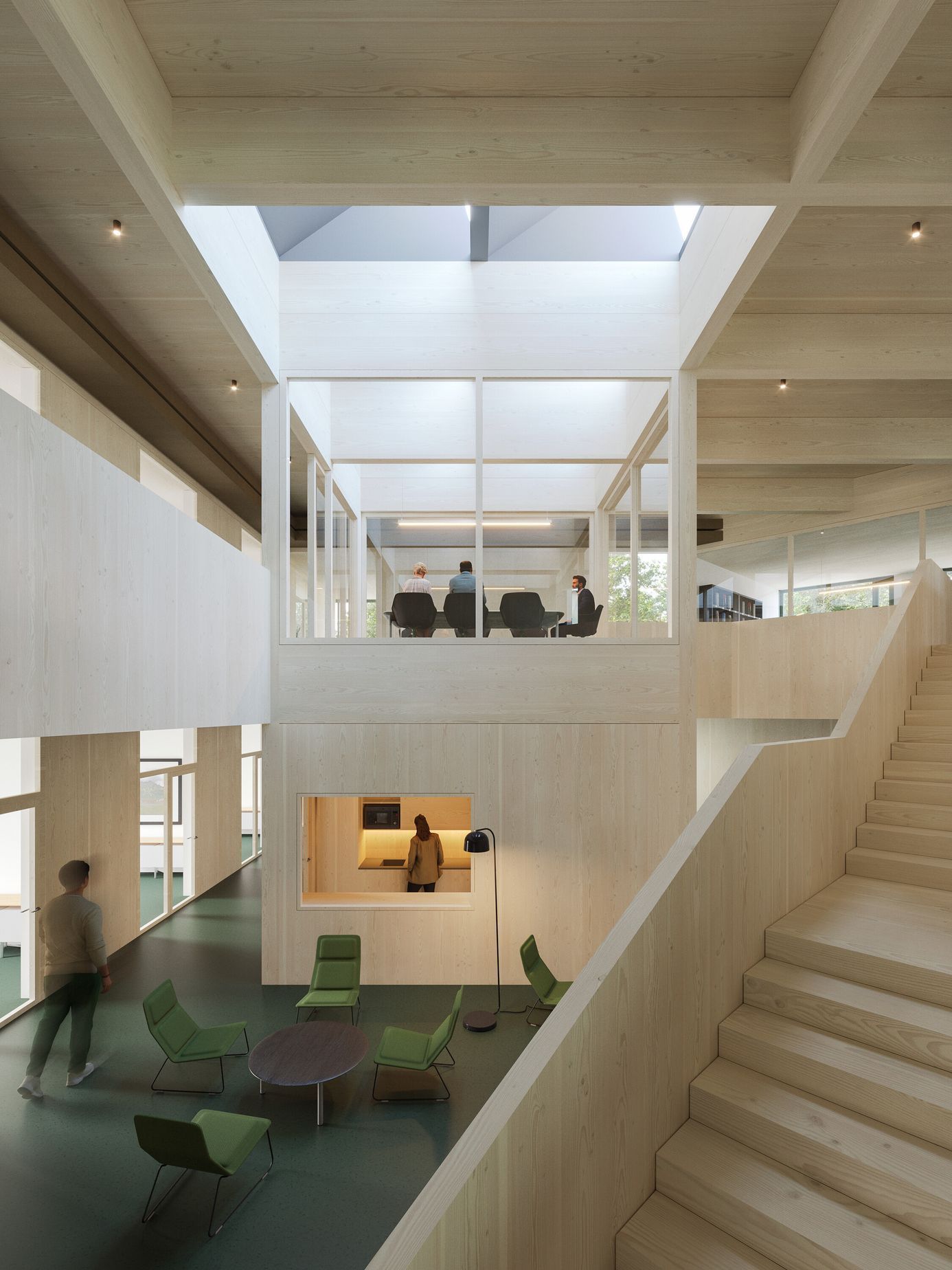 lesy v lese, Hradec Králové, stavba, architektura, Nová centrála Lesů České republiky