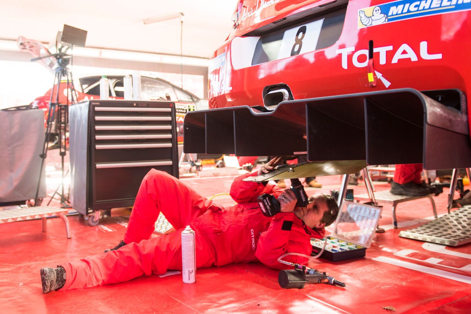 Rallye Monte Carlo 2017: mechanik Citroënu