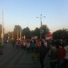 ELH, Pardubice - Hradec Králové: pochod fanoušků HK v Pardubicích
