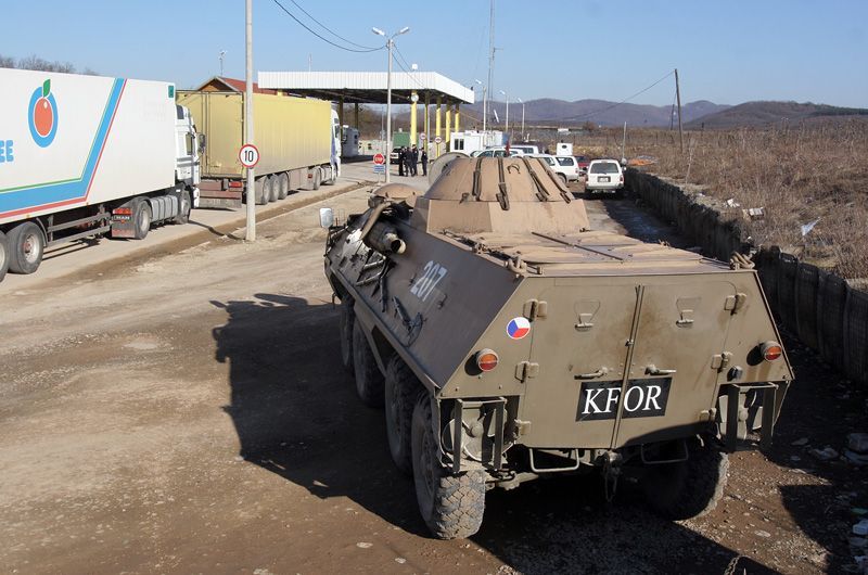 Čeští vojáci KFOR v Kosovu