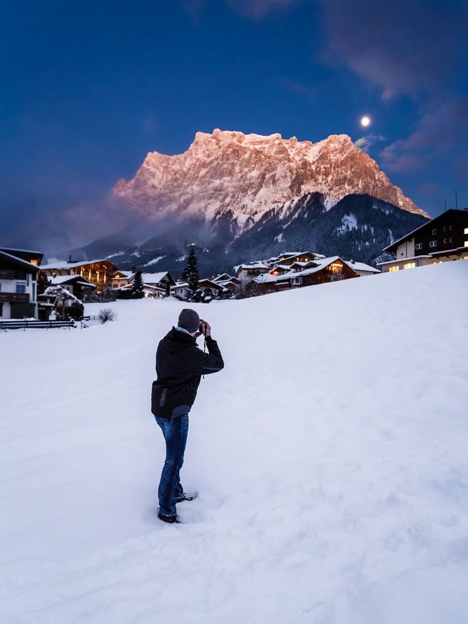 Zugspitz Arena, Ehrwald, Lermoos. Rakousko