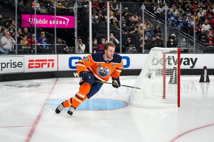 Connor McDavid při All Star Game 2022