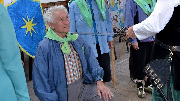 Zdeněk Brožek, 85letý táborník
