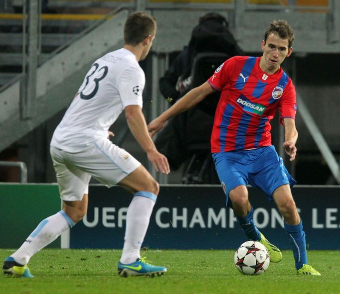 Plzeň vs. Manchester City, utkání Ligy mistrů (Tomáš Hořava)