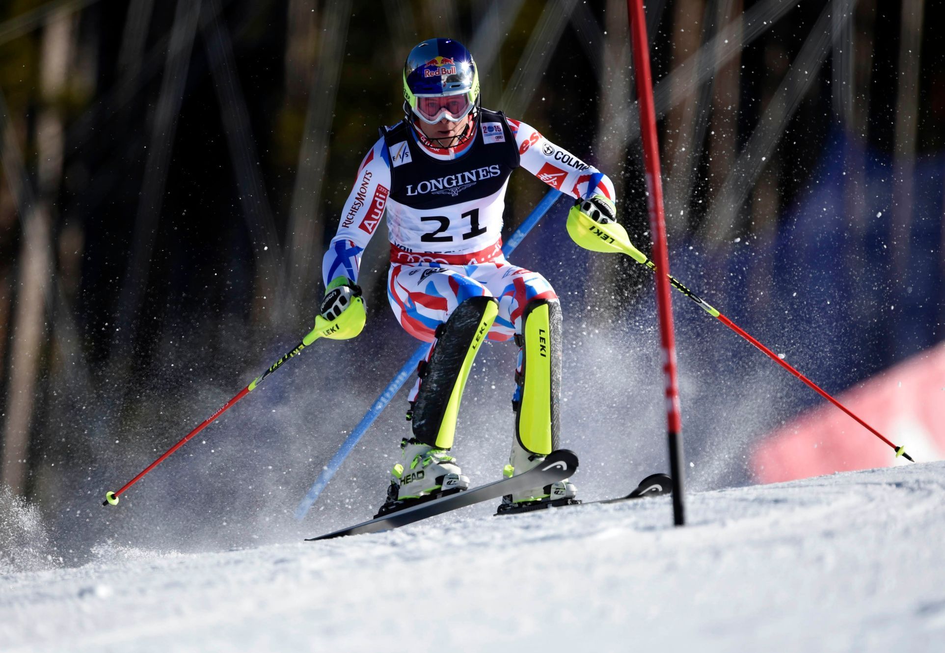 MS 2015, slalom do komb.: Alexis Pinturault