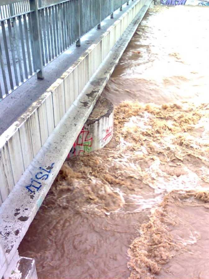 Povodně - Valašské Meziříčí - 2010