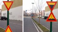 "Street Hourglass" (Silniční přesýpací hodiny) - Milán 2013