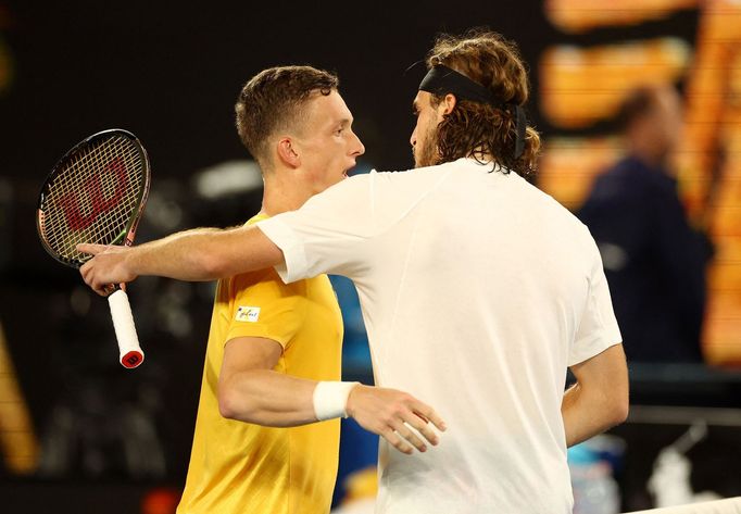 Jiří Lehečka - Stefanos Tsitsipas, Australian Open 2023, čtvrtfinále