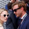 F1, VC Monaka 2023: Pierre Casiraghi, syn Caroline, hanoverské princezny a dědičné princezny monacké, a jeho manželka Beatrice Borromeová